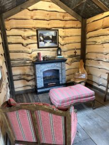 serenity cabin interior