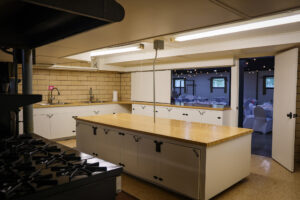 Commercial kitchen at Esther's Wedding Chapel