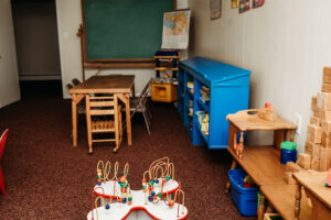 wedding chapel kids' play room