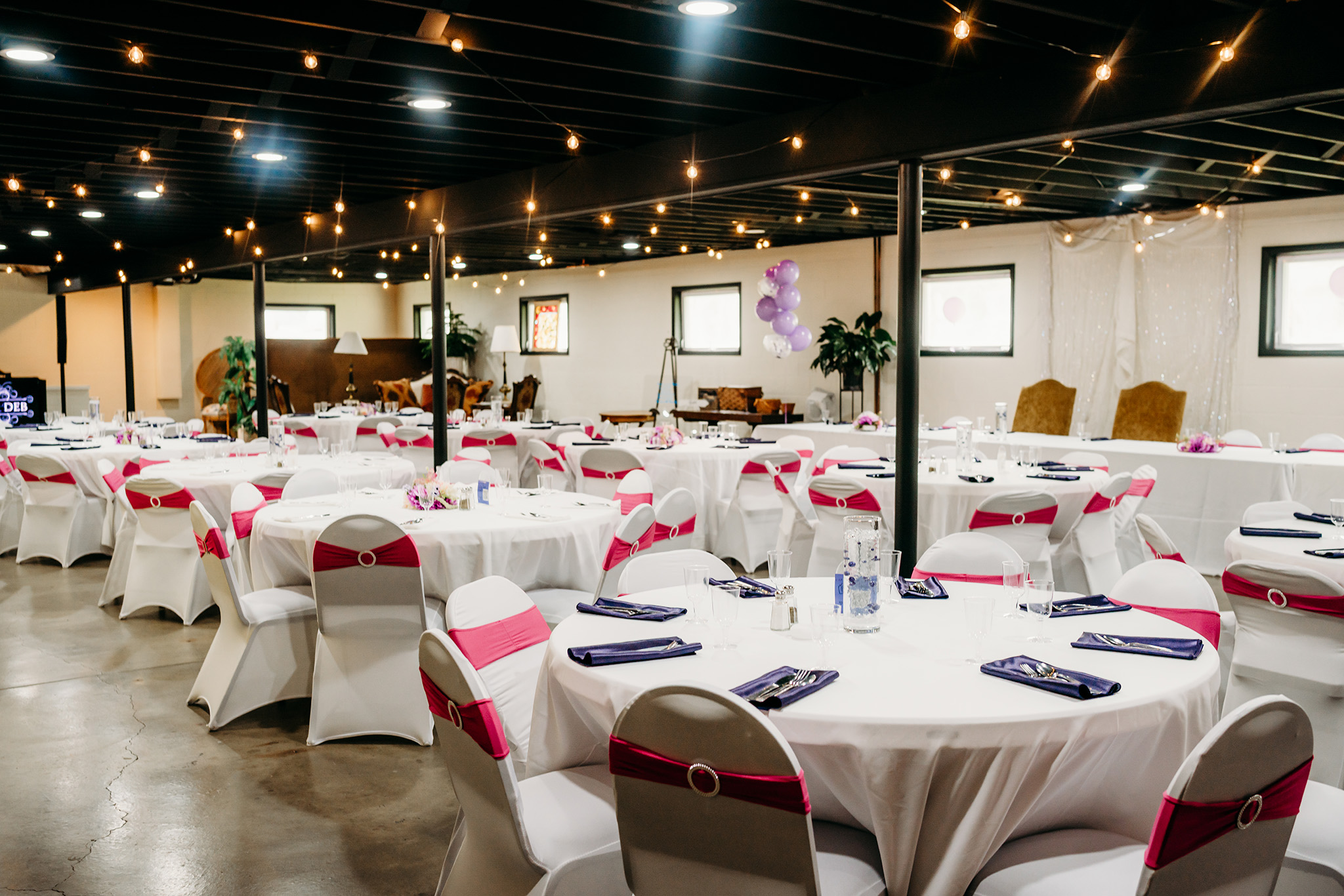 wedding chapel reception room
